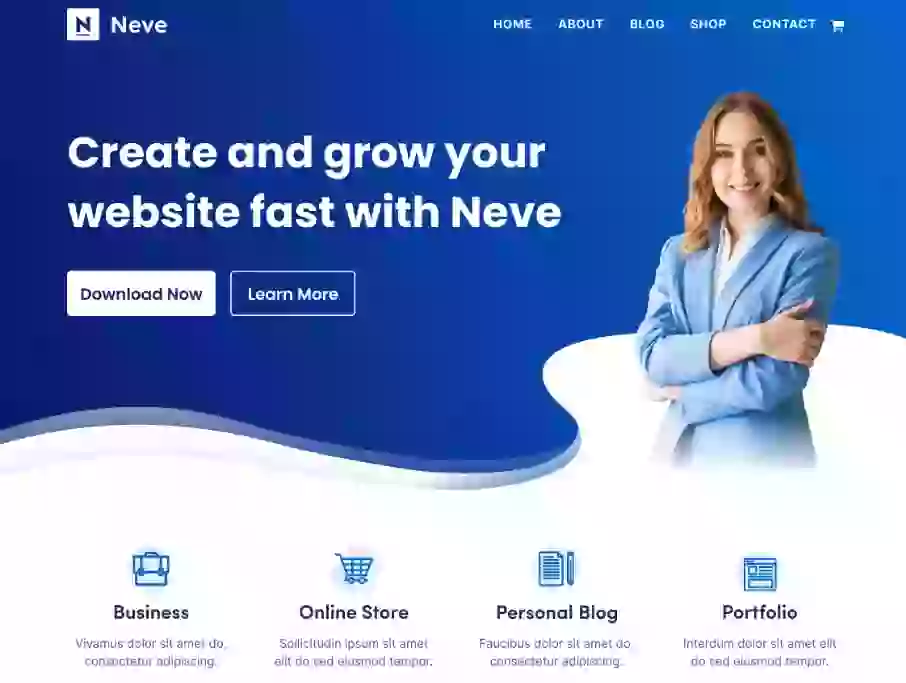 Neve企业主题展示